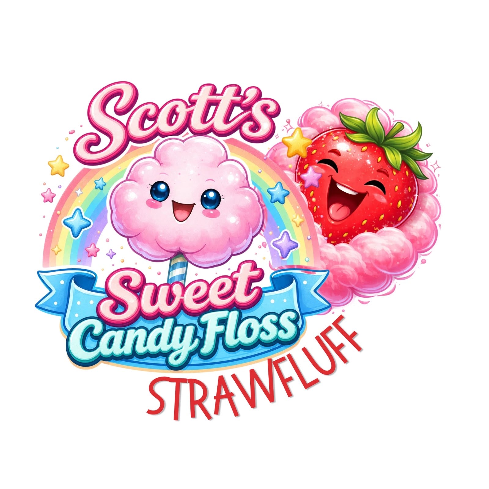 Strawberry Candy Floss